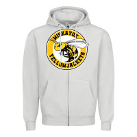 Dove Grey the yellowjackets Zipper Hoodie - linhVisuals
