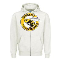 Oatmeal Heather the yellowjackets Zipper Hoodie - linhVisuals