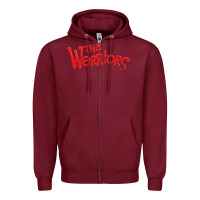 Burgundy the warriors Zipper Hoodie - linhVisuals