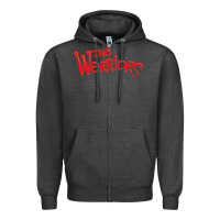 Charcoal Heather the warriors Zipper Hoodie - linhVisuals