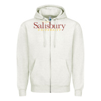 Oatmeal Heather salisbury university Zipper Hoodie - linhVisuals