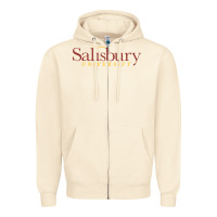 Sandshell salisbury university Zipper Hoodie - linhVisuals