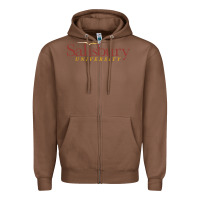 Chestnut salisbury university Zipper Hoodie - linhVisuals