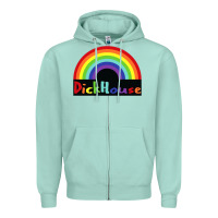Seafoam dick house Zipper Hoodie - linhVisuals