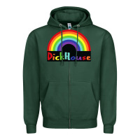 Sports Green dick house Zipper Hoodie - linhVisuals