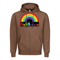 Chestnut dick house Zipper Hoodie - linhVisuals