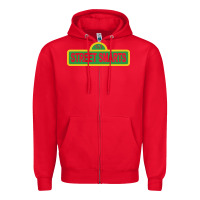 Red street smarts   john mulaney Zipper Hoodie - linhVisuals