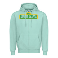 Seafoam street smarts   john mulaney Zipper Hoodie - linhVisuals