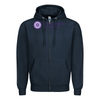 Navy st. catherine university Zipper Hoodie - linhVisuals