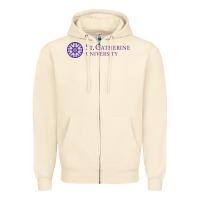 Sandshell st. catherine university Zipper Hoodie - linhVisuals