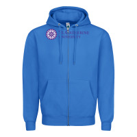 True Royal st. catherine university Zipper Hoodie - linhVisuals