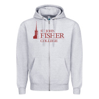 St. John Fisher Collage Zipper Hoodie | Teevron