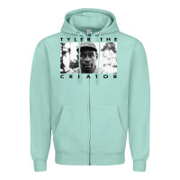 Seafoam tyler the creator Zipper Hoodie - linhVisuals