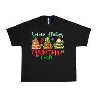 Black snow flakes and christmas cakes Urban Heavy Tee - FaDigitalArtStudio