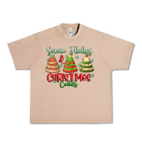 Burro snow flakes and christmas cakes Urban Heavy Tee - FaDigitalArtStudio