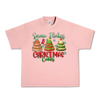 Salmon snow flakes and christmas cakes Urban Heavy Tee - FaDigitalArtStudio