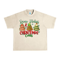 Sandshell snow flakes and christmas cakes Urban Heavy Tee - FaDigitalArtStudio