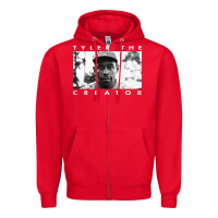 Red tyler the creator Zipper Hoodie - linhVisuals