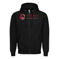 Black stevens institute of technology Zipper Hoodie - linhVisuals