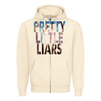 Sandshell pretty little liars Zipper Hoodie - linhVisuals