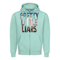 Seafoam pretty little liars Zipper Hoodie - linhVisuals
