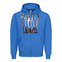 True Royal pretty little liars Zipper Hoodie - linhVisuals