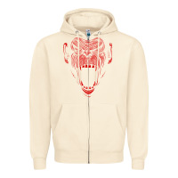 Sandshell primal onnit t chimp Zipper Hoodie - linhVisuals