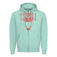 Seafoam primal onnit t chimp Zipper Hoodie - linhVisuals