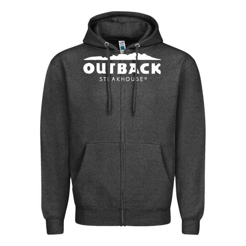 Outback Steakhouse Zipper Hoodie by linhVisuals | Teevron