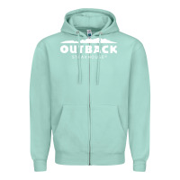 Seafoam Outback Steakhouse Zipper Hoodie - linhVisuals