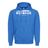 True Royal Outback Steakhouse Zipper Hoodie - linhVisuals