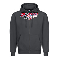 Smoke Talladega Superspeedway Zipper Hoodie - linhVisuals