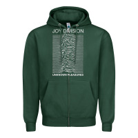 Sports Green joy division Zipper Hoodie - linhVisuals