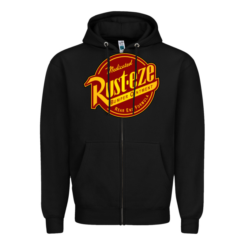 Rust Eze Zipper Hoodie by linhVisuals | Teevron