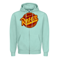 Seafoam Rust Eze Zipper Hoodie - linhVisuals