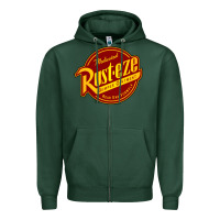 Sports Green Rust Eze Zipper Hoodie - linhVisuals