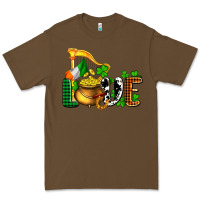 Cacao St. Patrick's Love and golds Premium Tee - OliviaCreatesArt