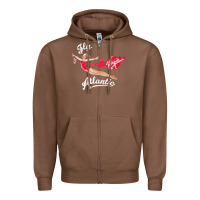 Chestnut princess diana virgin atlantic fly atlantic Zipper Hoodie - linhVisuals