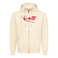 Sandshell princess diana virgin atlantic fly atlantic Zipper Hoodie - linhVisuals