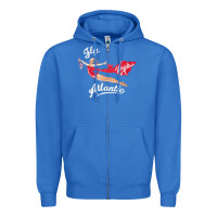 True Royal princess diana virgin atlantic fly atlantic Zipper Hoodie - linhVisuals