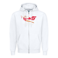White princess diana virgin atlantic fly atlantic Zipper Hoodie - linhVisuals