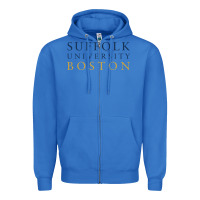 True Royal suffolk university Zipper Hoodie - linhVisuals