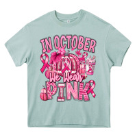 Arona in october we wear pink american football Heavy Core Tee - RanaPortraitStore