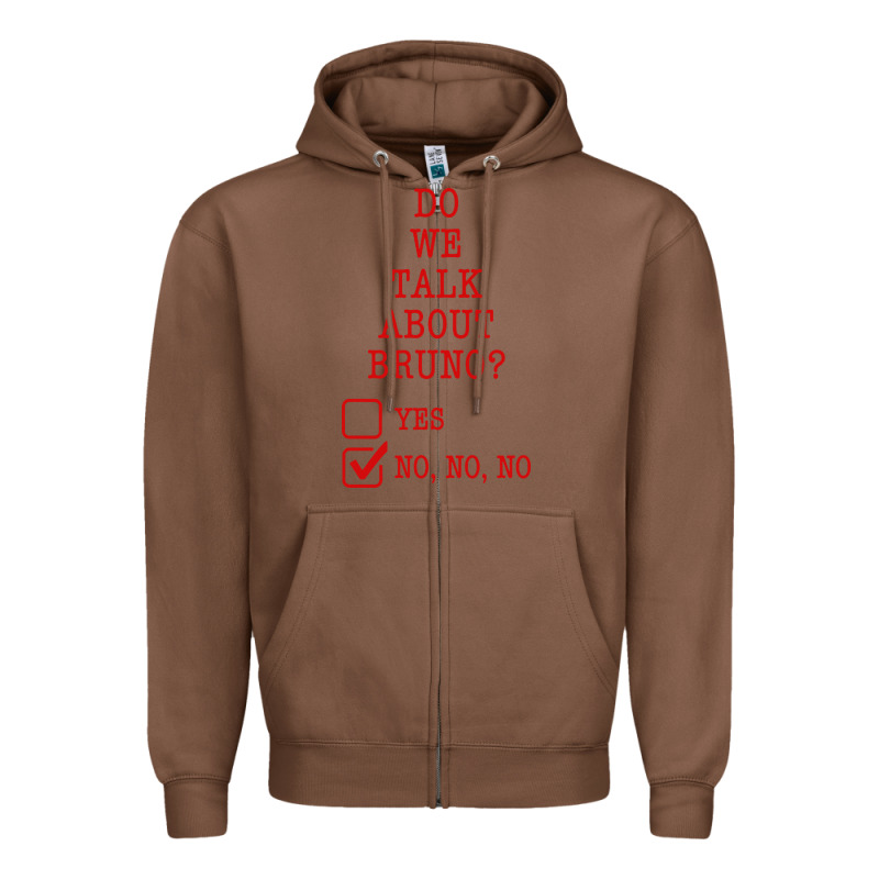 We Don’t Talk About Bruno Zipper Hoodie by linhVisuals | Teevron