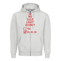 Dove Grey we don’t talk about bruno Zipper Hoodie - linhVisuals