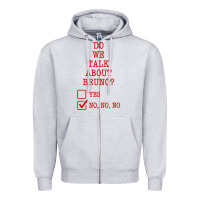 Heather Grey we don’t talk about bruno Zipper Hoodie - linhVisuals