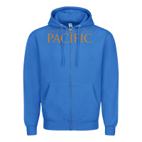 True Royal University of the Pacific Zipper Hoodie - linhVisuals