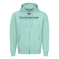 Seafoam Old Dominion University Zipper Hoodie - linhVisuals