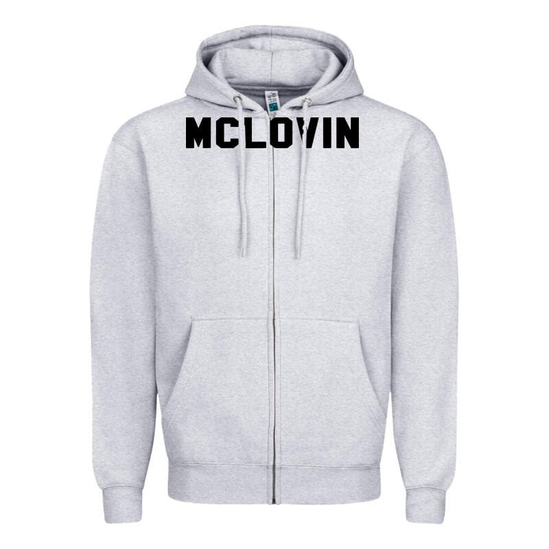 Mclovin Novelty Humor Zipper Hoodie by linhVisuals | Teevron