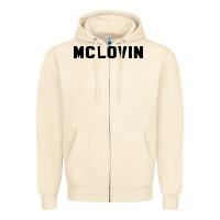 Sandshell mclovin novelty humor Zipper Hoodie - linhVisuals